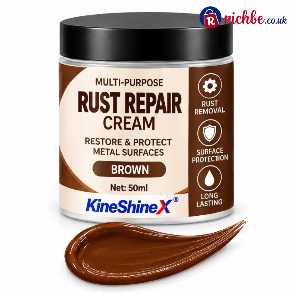 Multi-Purpose Rust Repair Cream for Cars & Household Metal - Brown - Repair & Sealant
