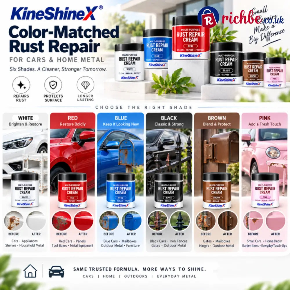 Multi-Purpose Rust Repair Cream for Cars & Household Metal - Repair & Sealant