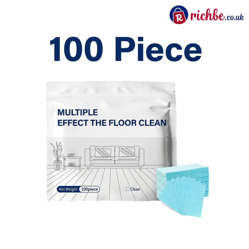 🔥Multi-Surface Floor Cleaning Tablets – Concentrated Cleaner for Hardwood Tile Laminate & More - Blue / 100-Piece Set