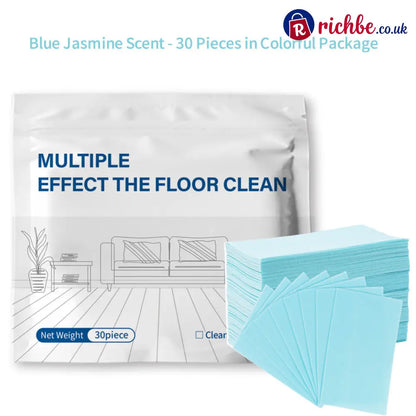 🔥Multi-Surface Floor Cleaning Tablets – Concentrated Cleaner for Hardwood Tile Laminate & More - Blue / 30-Piece Set