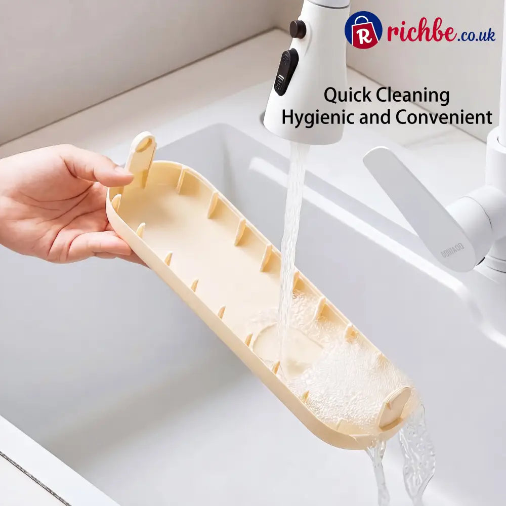 Multifunction Kitchen Cleaning Brush Set with Storage Holder