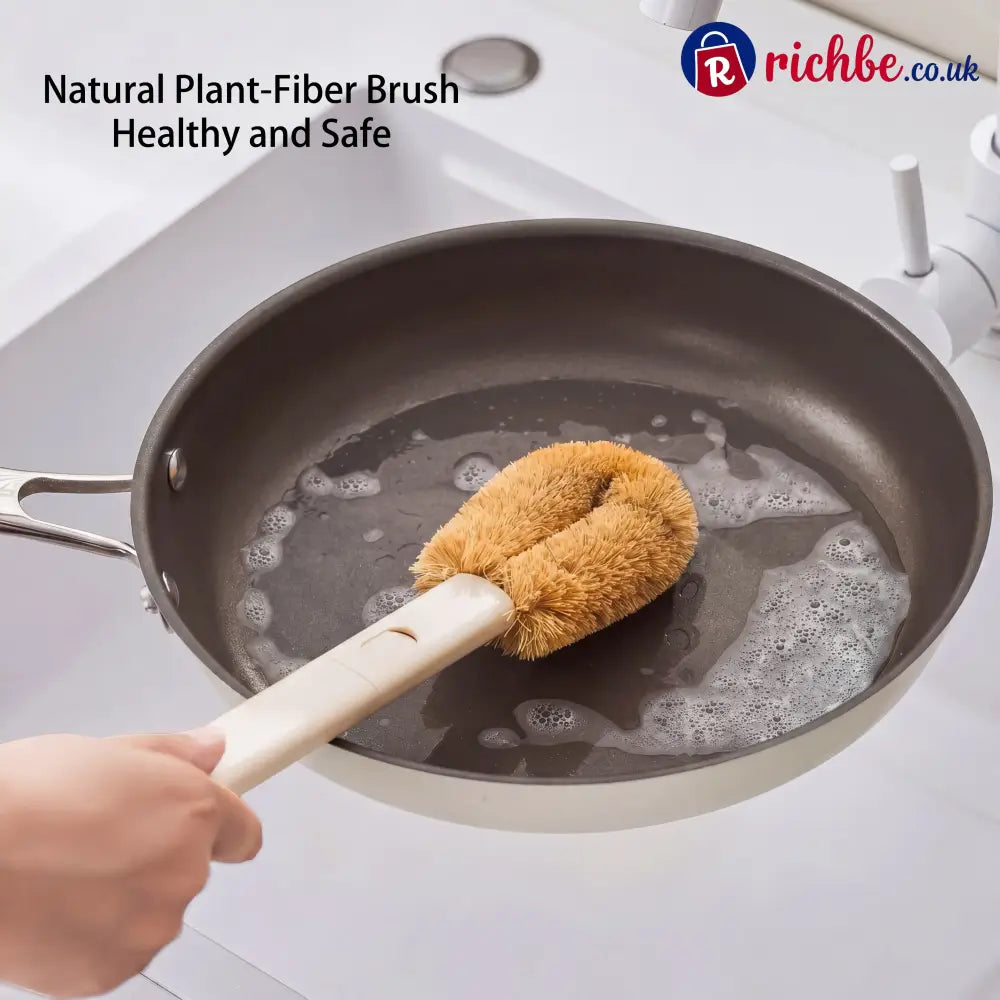 Multifunction Kitchen Cleaning Brush Set with Storage Holder
