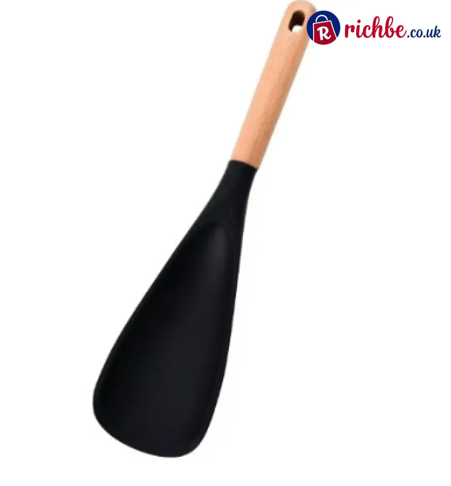 🔥Multifunction Spatula Cooking Spoon - Black / Buy 1