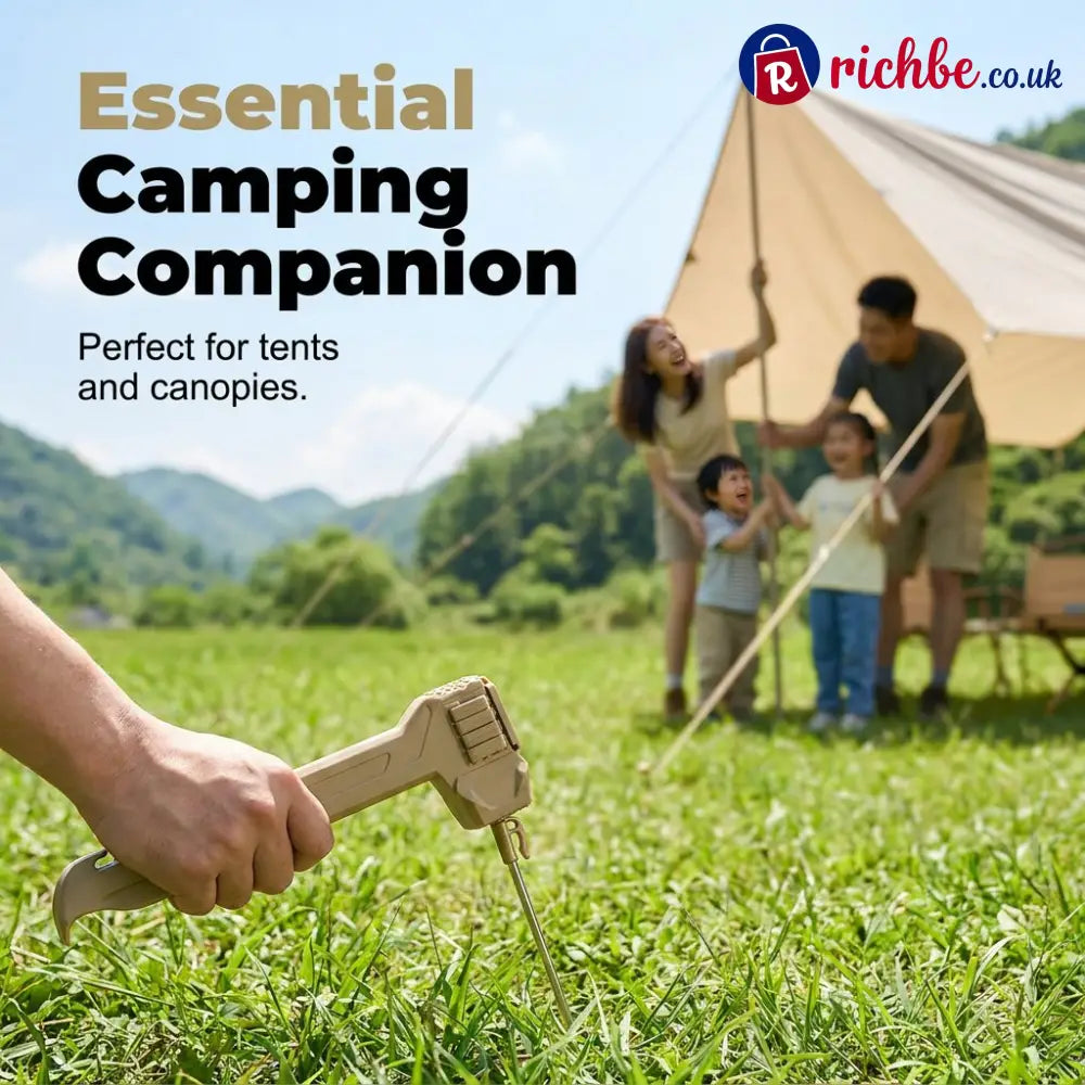 🔨🏕️Multifunctional Camping Hammer & Tent Stake Puller✨