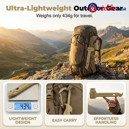 🔨🏕️Multifunctional Camping Hammer & Tent Stake Puller✨