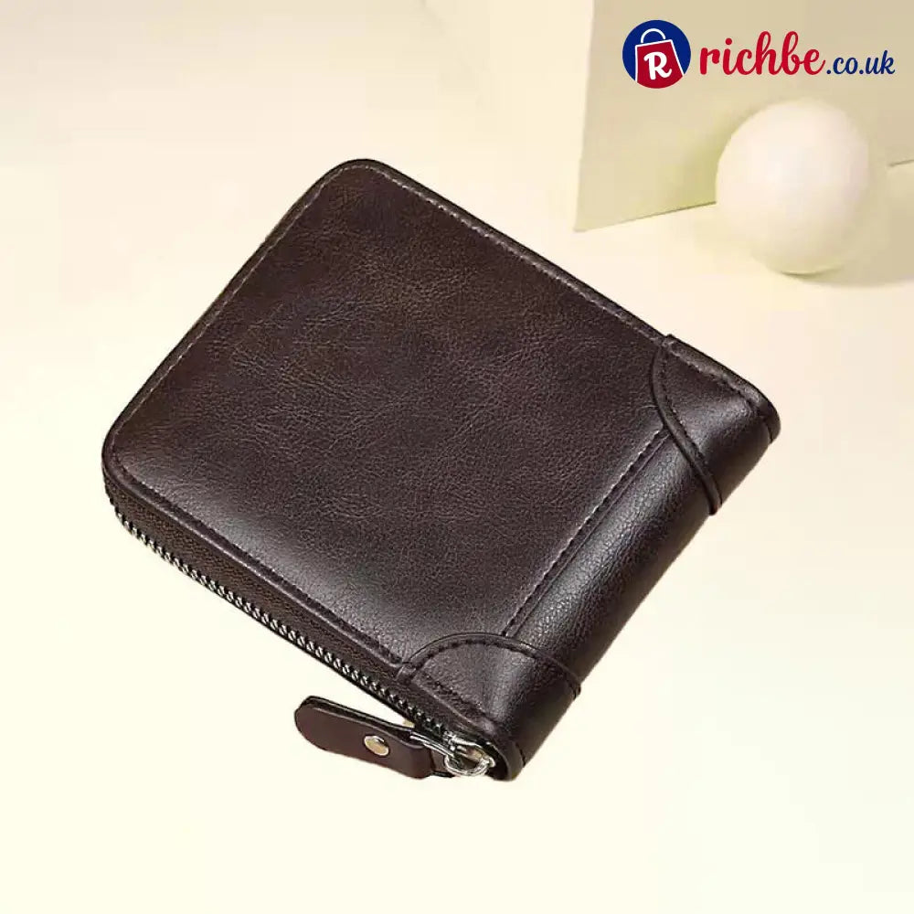 💳Multifunctional Card Holder with RFID Slot for Multiple Purposes - Dark coffee - Clothing & Accessories