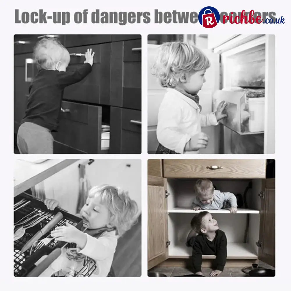 🔥 Multifunctional Child Proof Refrigerator Locks - Houseware & Kitchen