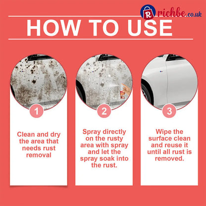 Multifunctional Efficient Long-Lasting Car Rust Remover Spray - Car Care