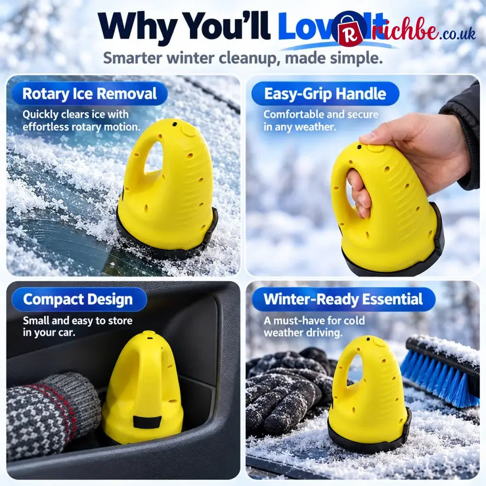 ❄️ Multifunctional Electric Snow & Ice Scraper