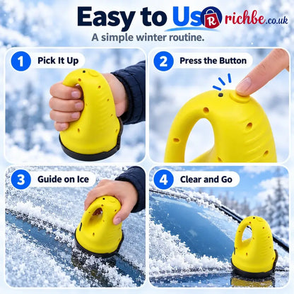 ❄️ Multifunctional Electric Snow & Ice Scraper