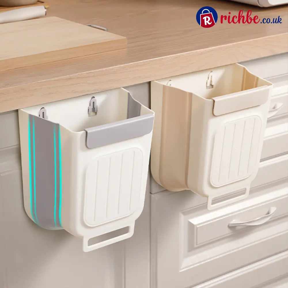Multipurpose Hanging Collapsible Trash Can – Wall-Mounted Kitchen Waste Bin - Hot Sale