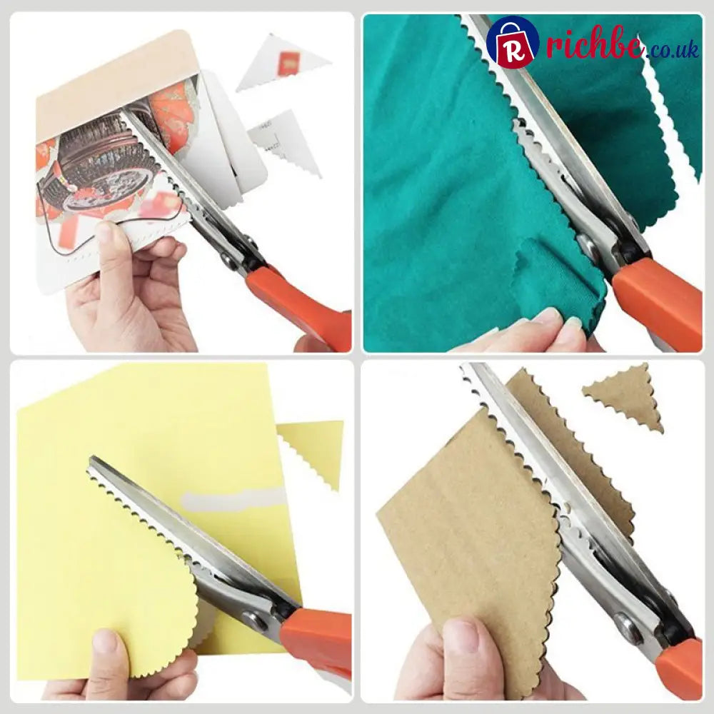 Multipurpose Pinking Shears Serrated Scissors