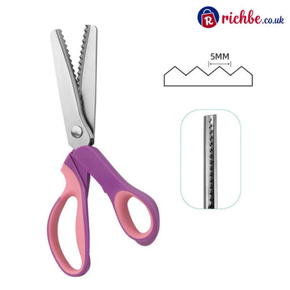 Multipurpose Pinking Shears Serrated Scissors