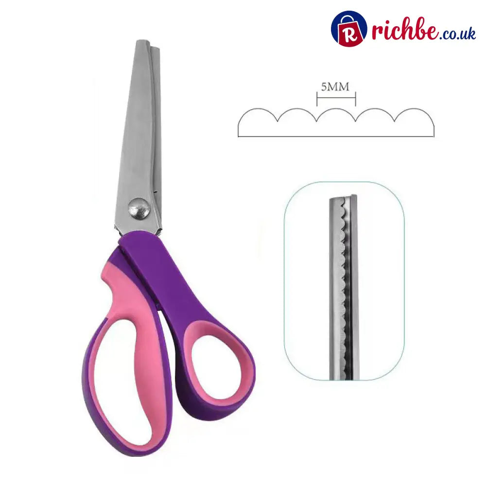 Multipurpose Pinking Shears Serrated Scissors