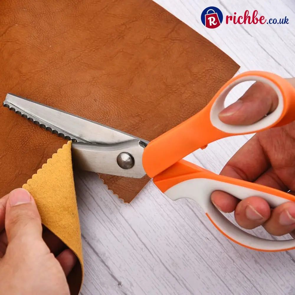 Multipurpose Pinking Shears Serrated Scissors