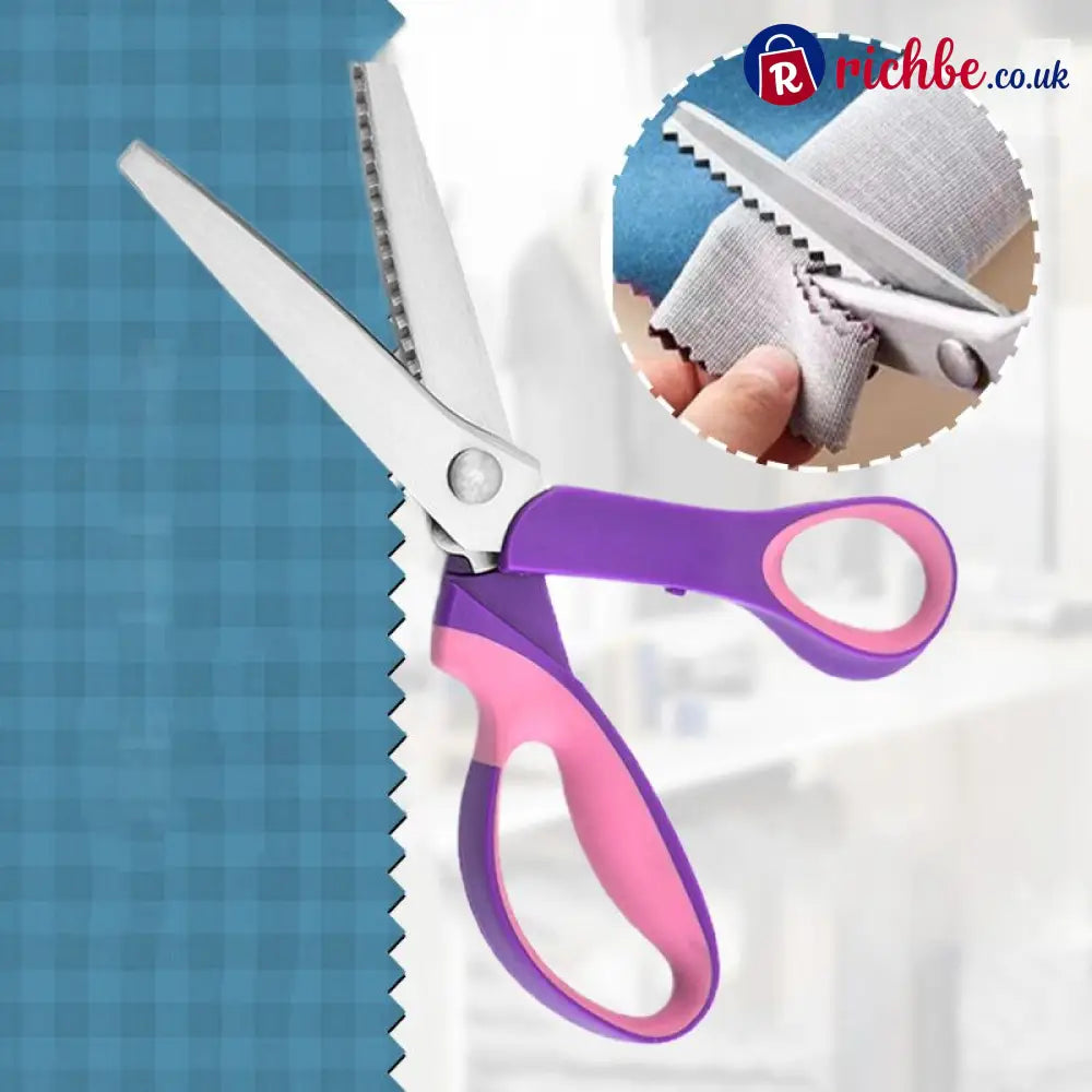 Multipurpose Pinking Shears Serrated Scissors