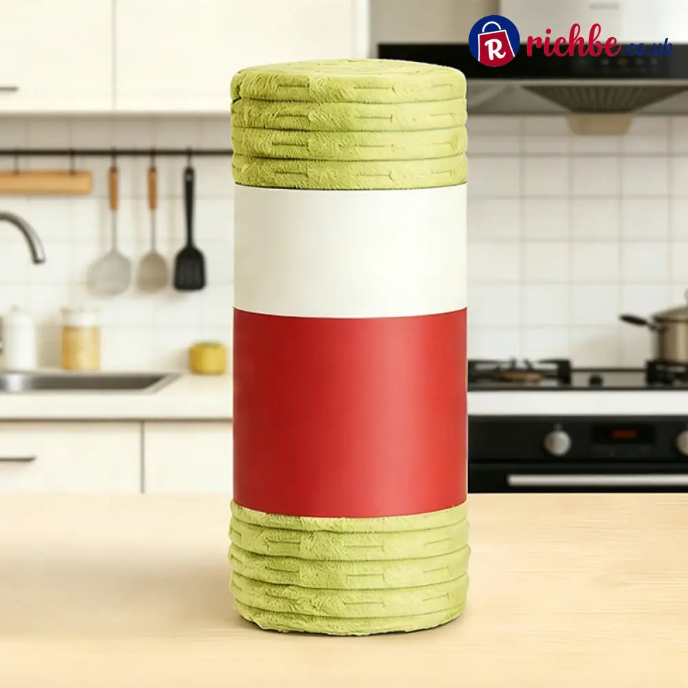🔥Multipurpose Reusable Tear-Off Cleaning Cloth Roll 🧼 - Buy 1 (20 tea towels) / Green - HOUSEWARE