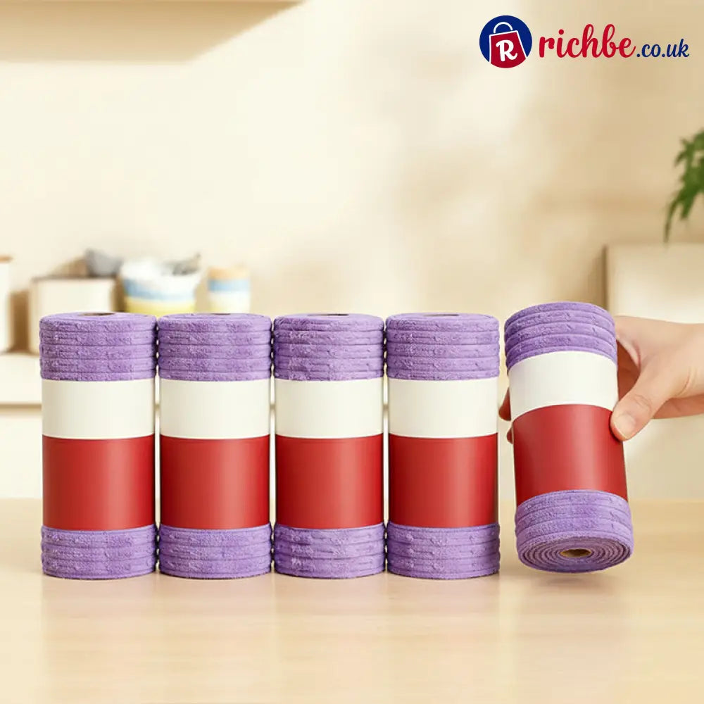 🔥Multipurpose Reusable Tear-Off Cleaning Cloth Roll 🧼 - HOUSEWARE