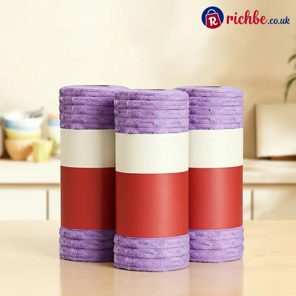 🔥Multipurpose Reusable Tear-Off Cleaning Cloth Roll 🧼 - HOUSEWARE
