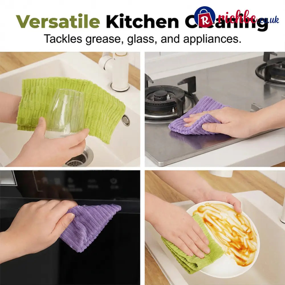 🔥Multipurpose Reusable Tear-Off Cleaning Cloth Roll 🧼 - HOUSEWARE