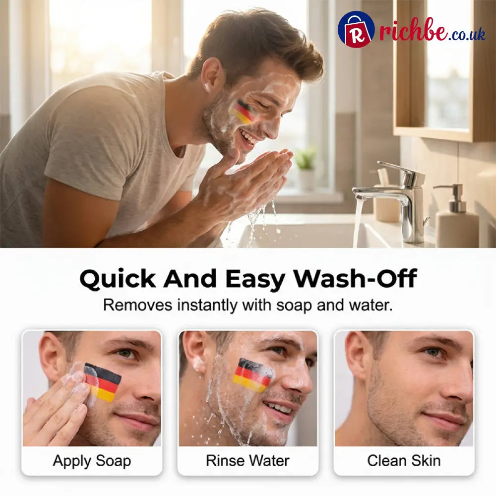 ⚽National Flag Face Paint Stick for Sports Fans - Hot Sale