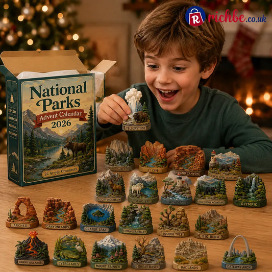 National Parks Advent Calendar 2026 - 24-Day Festive Countdown