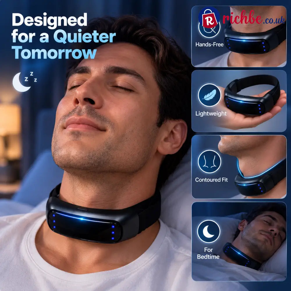 Neck Wearable – Simple Bedtime Snoring Support