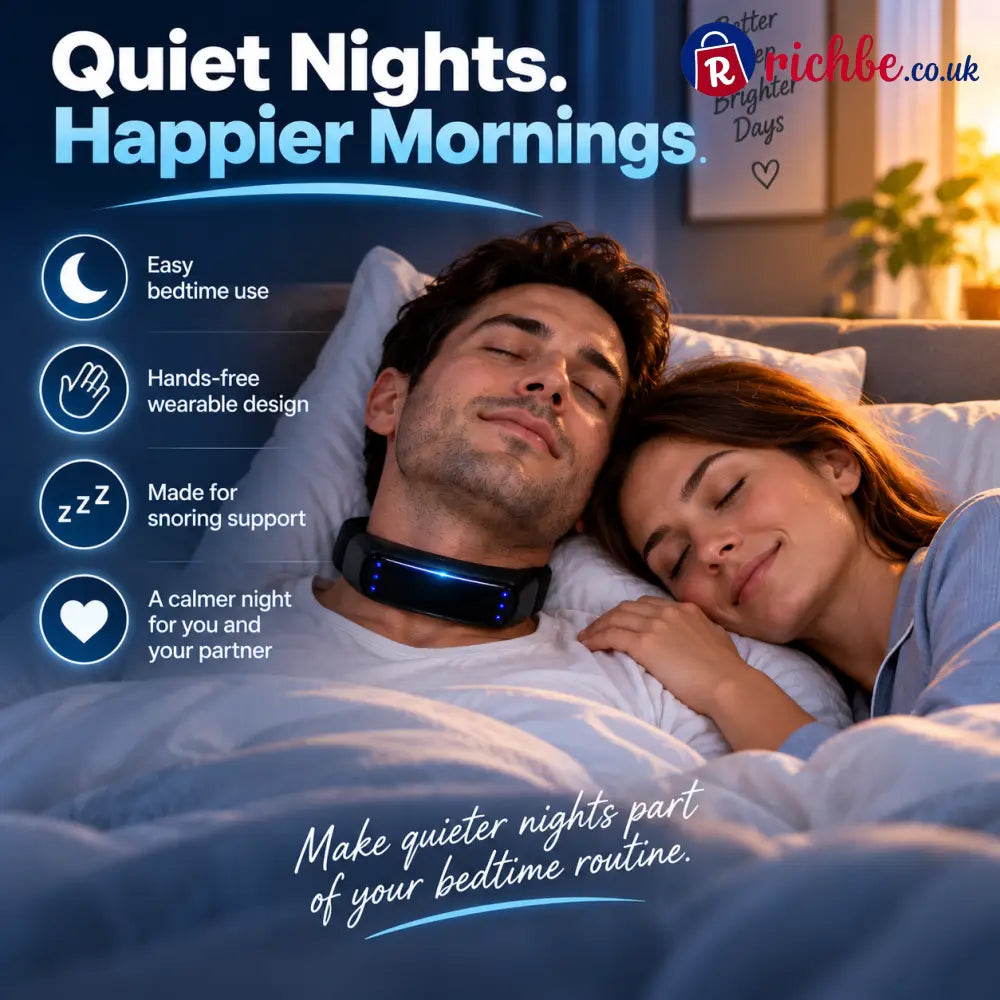 Neck Wearable – Simple Bedtime Snoring Support