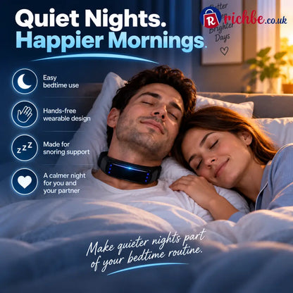 Neck Wearable – Simple Bedtime Snoring Support