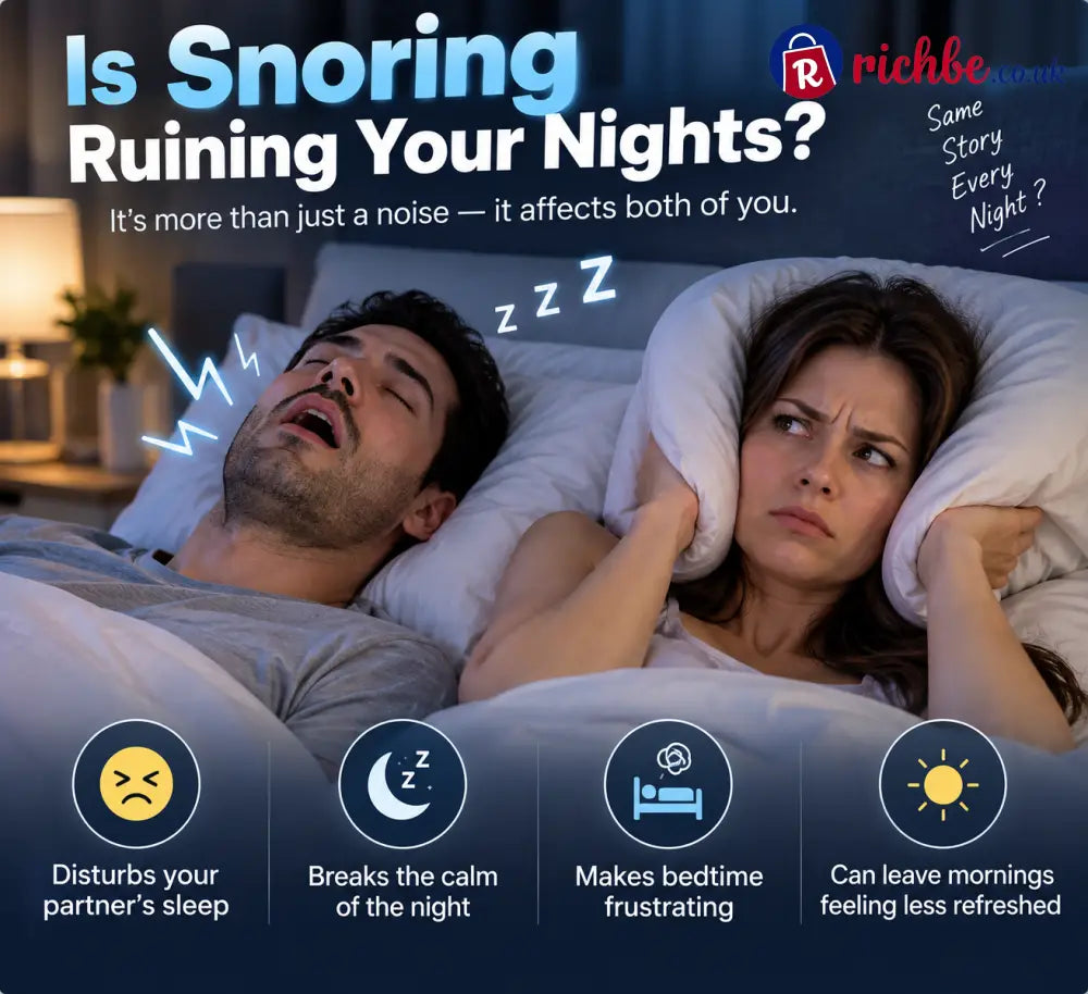 Neck Wearable – Simple Bedtime Snoring Support