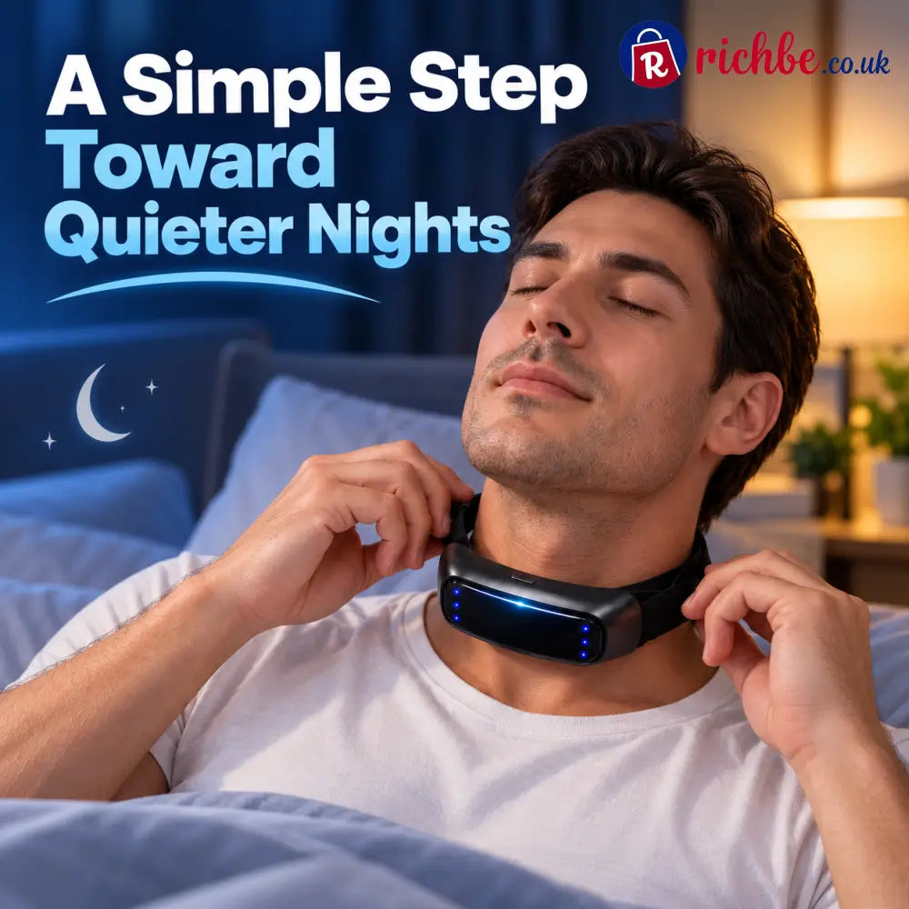 Neck Wearable – Simple Bedtime Snoring Support