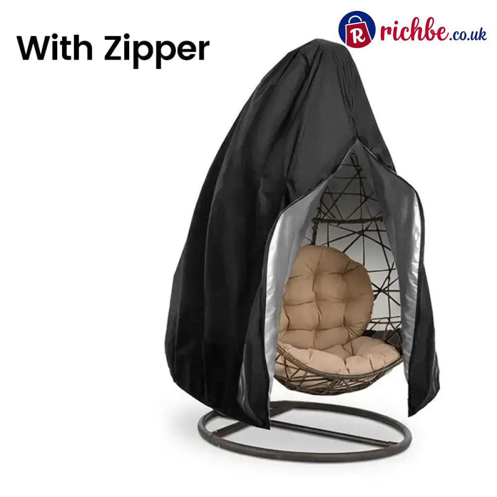 ⏰🔥New Arrival🪑 Heavy-Duty Waterproof Hanging Egg Chair Cover – UV Resistant Durable Oxford Cloth & Easy Zipper