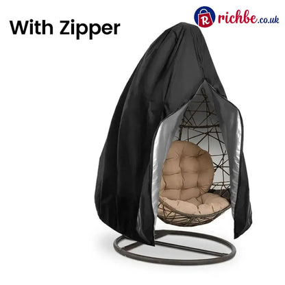 ⏰🔥New Arrival🪑 Heavy-Duty Waterproof Hanging Egg Chair Cover – UV Resistant Durable Oxford Cloth & Easy Zipper