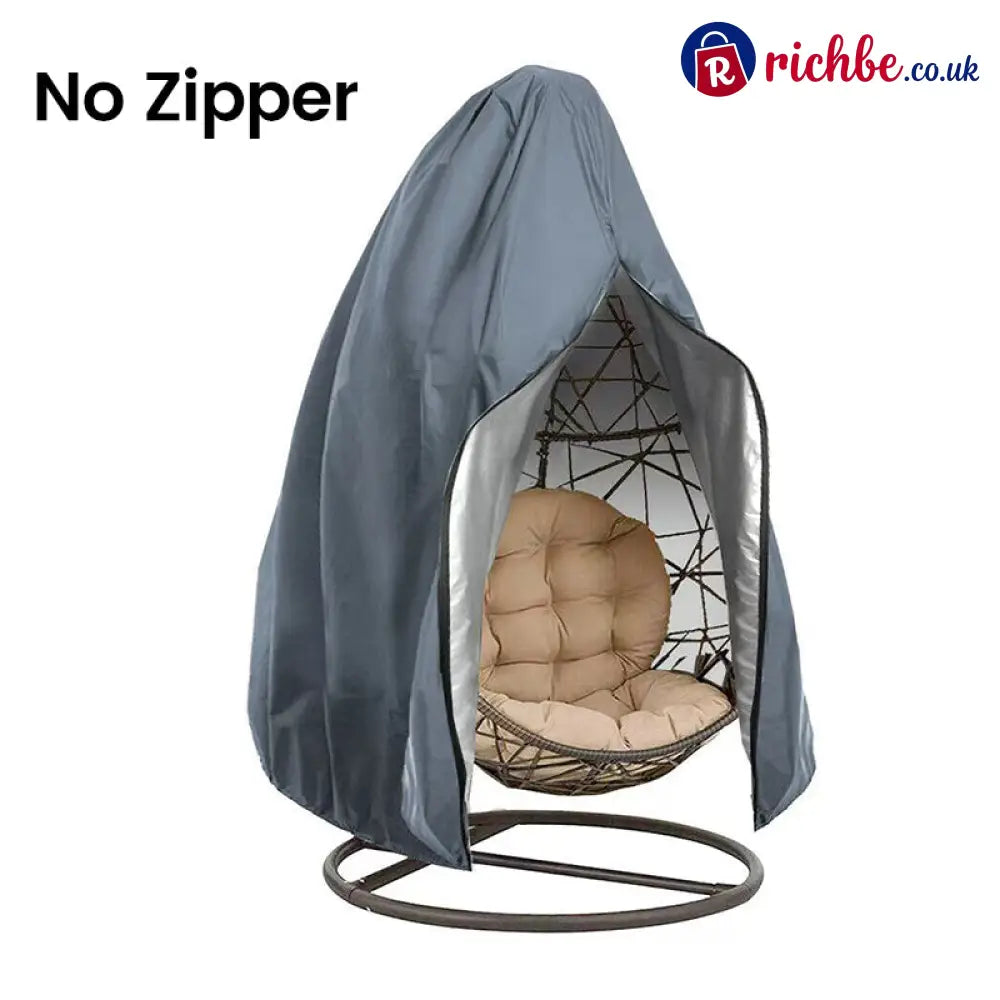 ⏰🔥New Arrival🪑 Heavy-Duty Waterproof Hanging Egg Chair Cover – UV Resistant Durable Oxford Cloth & Easy Zipper