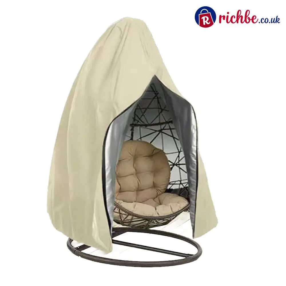 ⏰🔥New Arrival🪑 Heavy-Duty Waterproof Hanging Egg Chair Cover – UV Resistant Durable Oxford Cloth & Easy Zipper