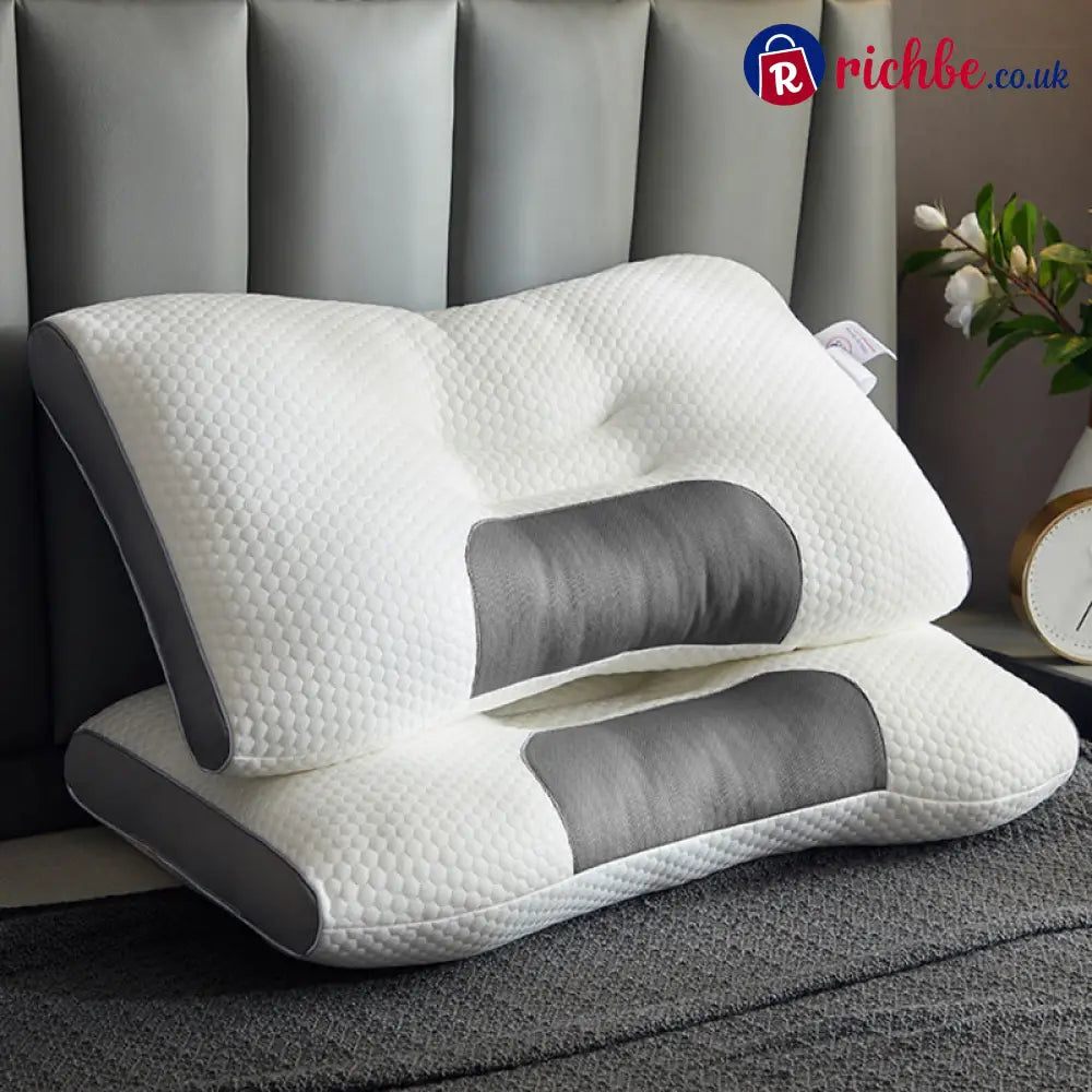 💥New Year Big Sale 49% OFF💥Antibacterial Neck Support Sleep-Aid Massage Pillow - Clothing & Accessories