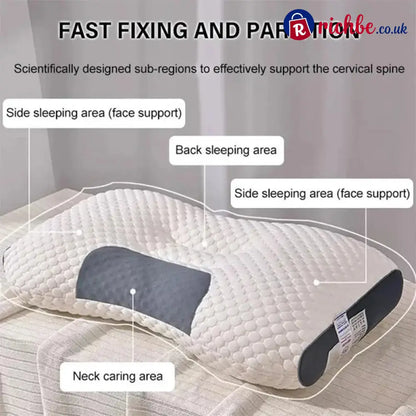 💥New Year Big Sale 49% OFF💥Antibacterial Neck Support Sleep-Aid Massage Pillow - Clothing & Accessories