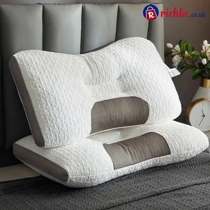 💥New Year Big Sale 49% OFF💥Antibacterial Neck Support Sleep-Aid Massage Pillow - Clothing & Accessories