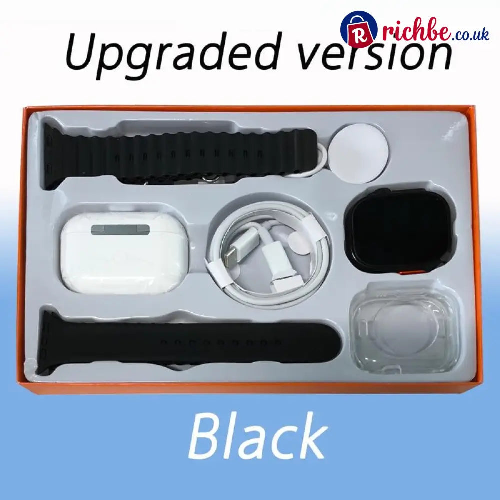 Next-Generation 6-in-1 Smartwatch Kit - Black