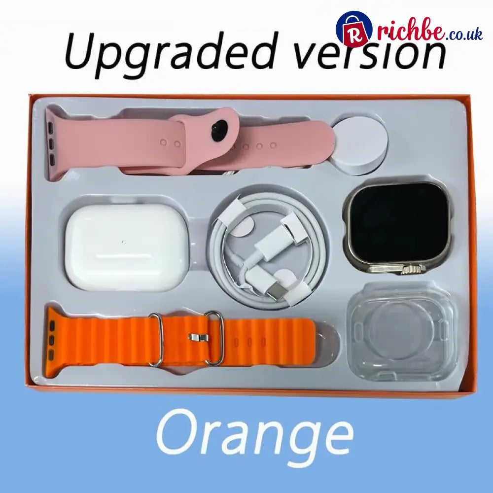 Next-Generation 6-in-1 Smartwatch Kit - Orange