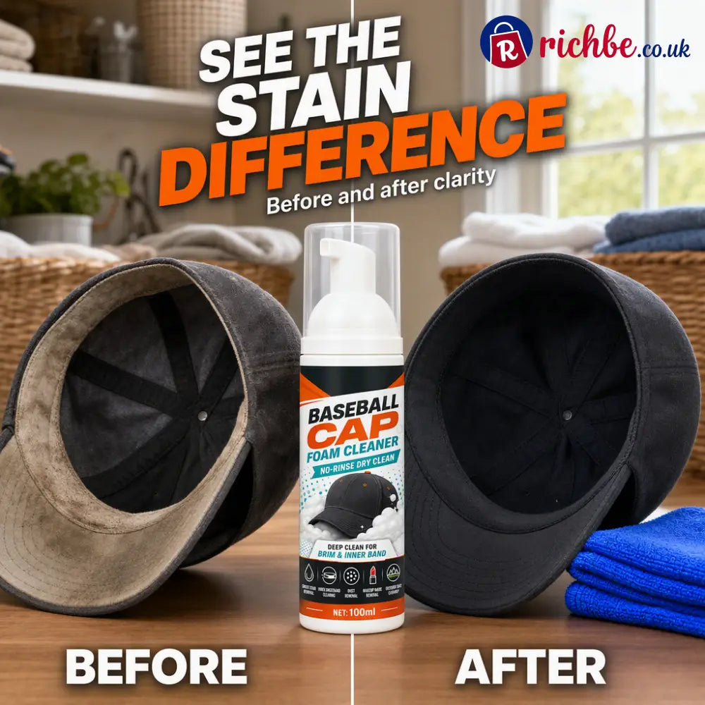 No-Rinse Baseball Cap Foam Cleaner - Hot sale