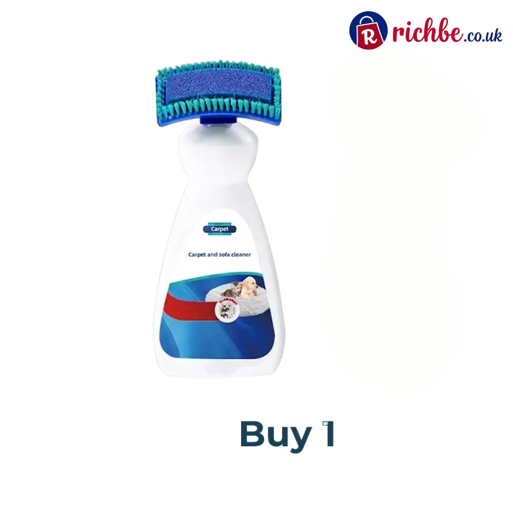 No-Wash Carpet & Sofa Cleaner with Brush - 200ml / 💕Buy 1 - Hot sale