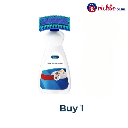 No-Wash Carpet & Sofa Cleaner with Brush - 200ml / 💕Buy 1 - Hot sale