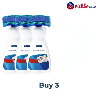 No-Wash Carpet & Sofa Cleaner with Brush - Hot sale