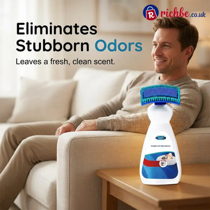 No-Wash Carpet & Sofa Cleaner with Brush - Hot sale
