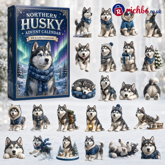 Northern Husky Advent Calendar 2026 - 24-Day Festive Countdown
