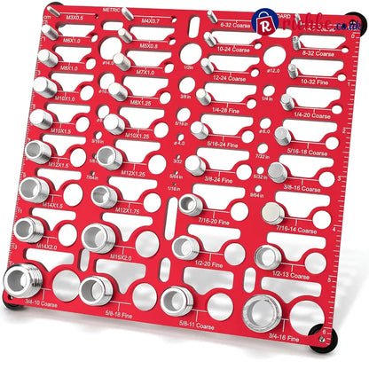 Nut and Bolt Thread Checker (SAE & Metric)