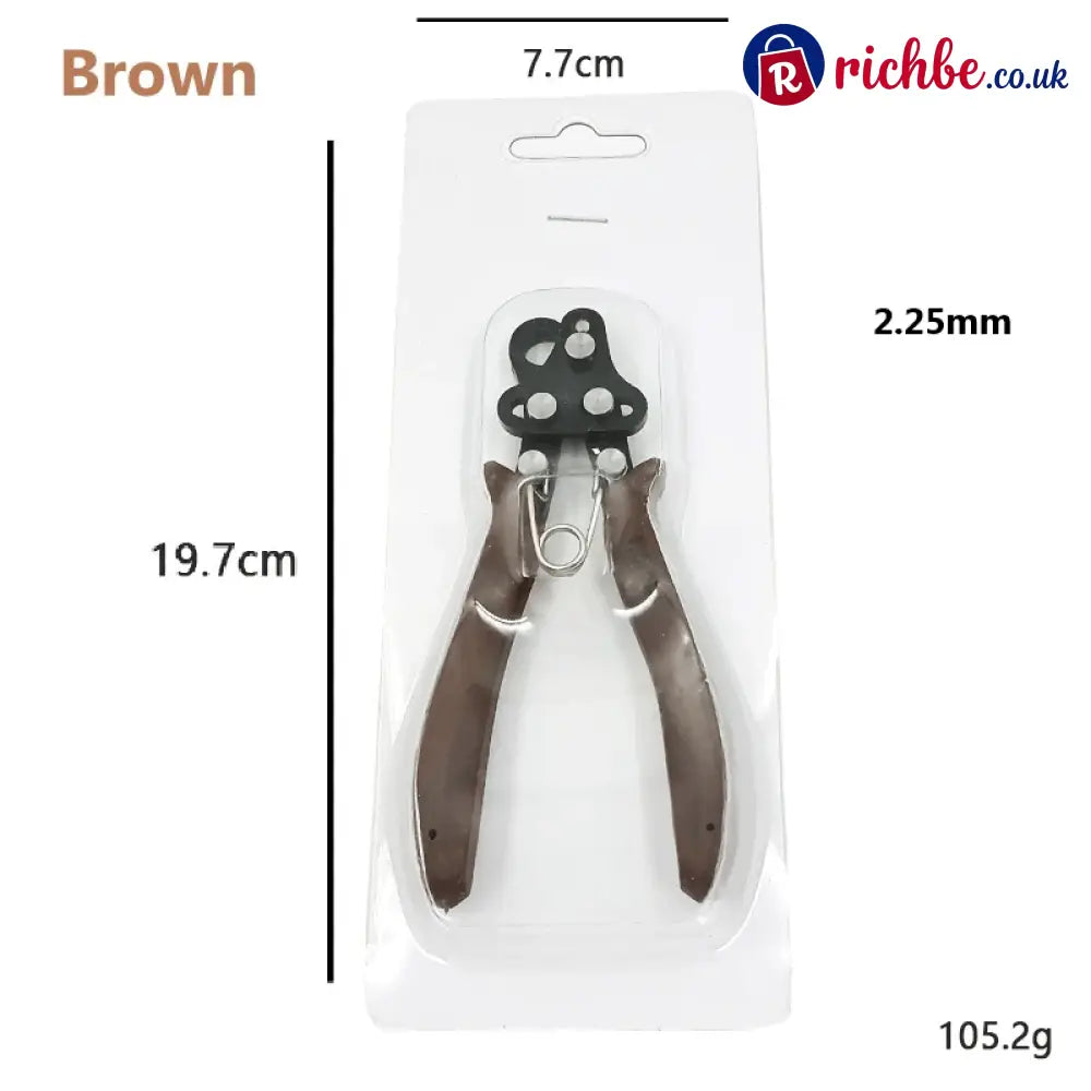 One Step Looper Pliers - Brown / 2.25mm