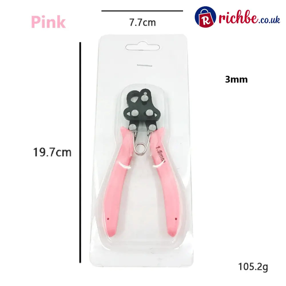 One Step Looper Pliers - Pink / 3mm