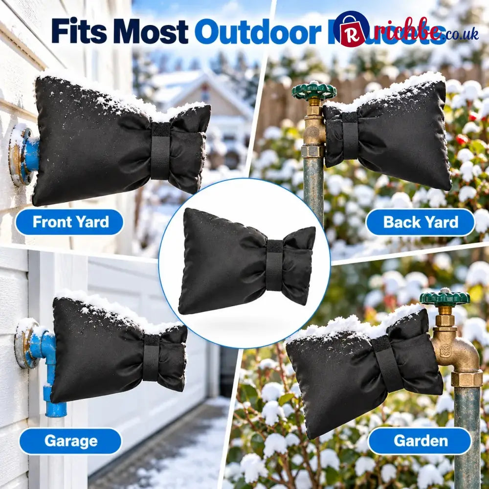 ❄️ Outdoor Faucet Covers for Winter – Insulated Spigot Protectors - Buy 1